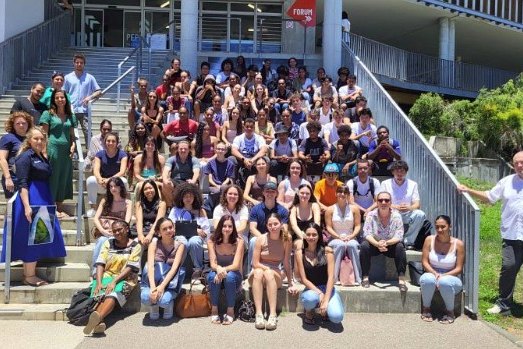 Rencontre entre la promotion de l'IUT de Nouvelle-Calédonie et le groupe CIPAC