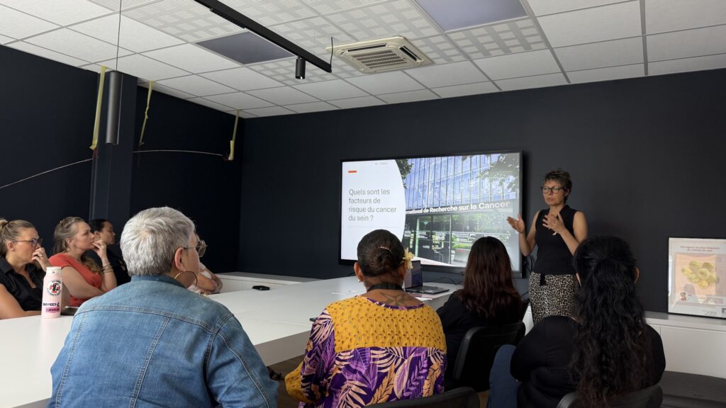 Atelier de sensibilisation Octobre Rose animé par l’ASS-NC chez CIPAC